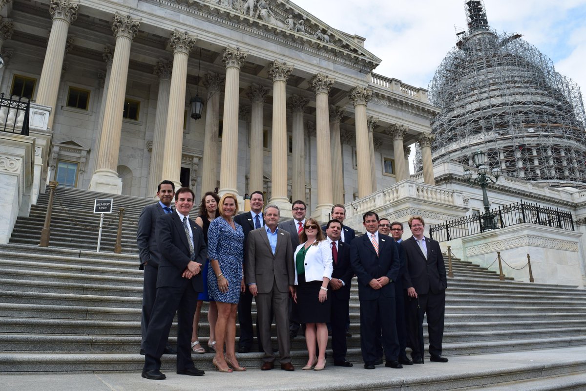 Chris Diaz with <a href="/SEIA/">Solar and Storage Industry</a> Board in Washington, DC during recent SEIA Board Lobby Day on Capitol Hill. #GoSolar