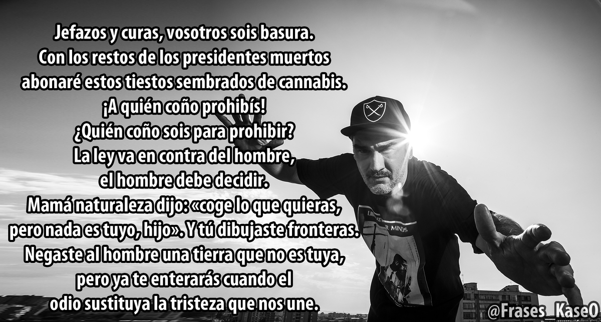 KaseO_ia's tweet photo. Mamá naturaleza dijo: «coge lo que quieras, pero nada es tuyo, hijo». Y tú dibujaste fronteras. http://t.co/HHZ0zNoTf1