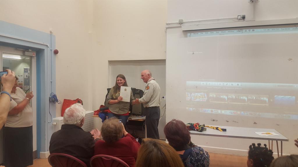 Congratulations to @HammyDyer (one of our Unit) on getting her Queen's Scout <a href="/ukcontingent/">UK Contingent 🇬🇧⚜️</a> <a href="/UKScouting/">UKScouting</a>
