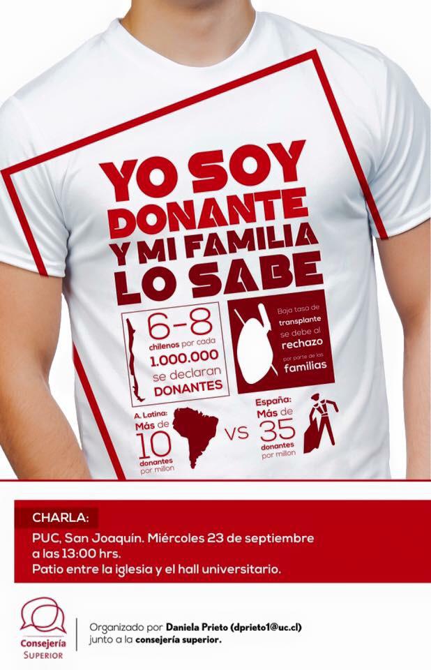 dalevidaacris's tweet photo. Mañana no faltes a la charla mitos y realidades de la donación de órganos en la PUC San Joaquin #DaleVidaaCris http://t.co/rucsf0riX0