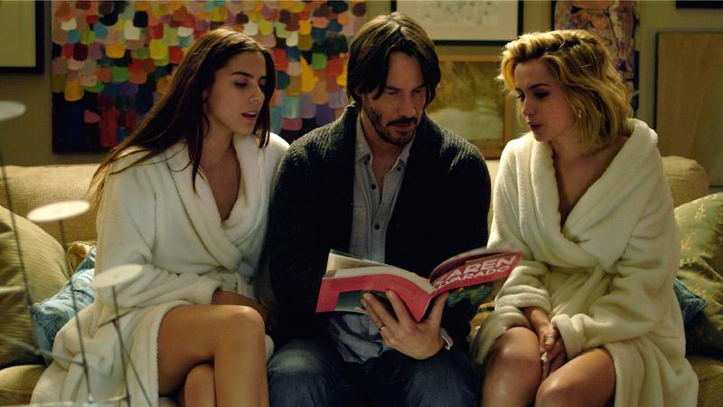 Eli Roth’s new, sexy thriller #KNOCKKNOCKMOVIE stars Keanu Reeves, coming October 9th. - sot.ag/4kwBH