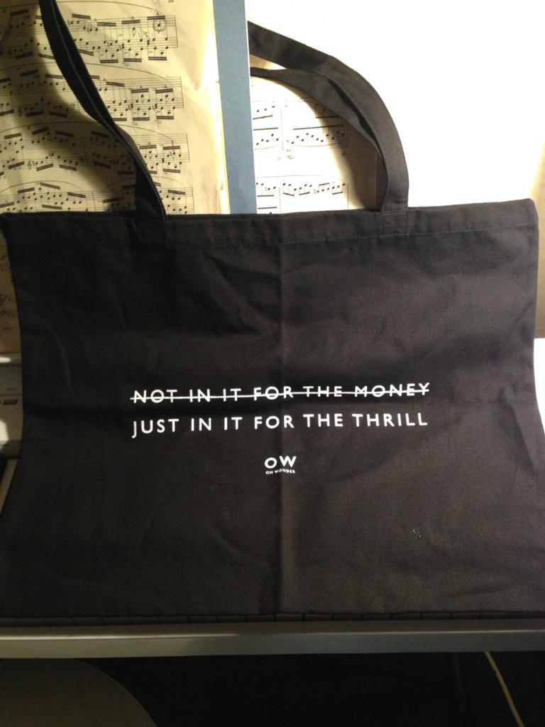 I mean, after <a href="/OhWonderMusic/">Oh Wonder</a> made me feel all warm and fuzzy inside last week, this was simply a  must-have item
