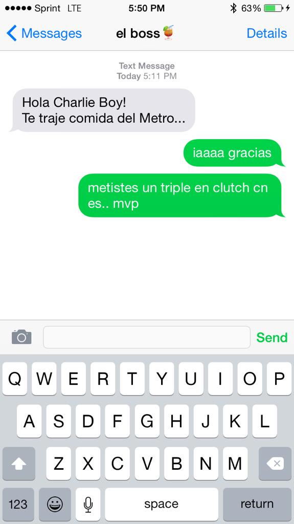 carlitosortiz12's tweet photo. uno con una hambre kbrona y llega el tirador asesino en el clutch #quecaballo http://t.co/tVeN9bbclX