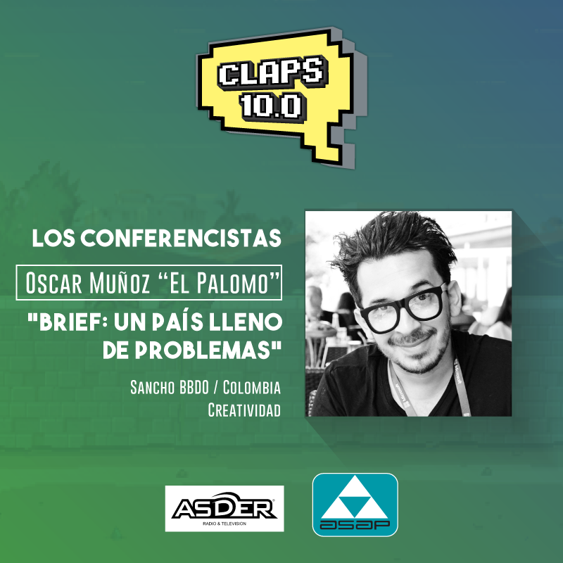 asap_elsalvador's tweet photo. Oscar Muñoz "El Palomo" nos estará acompañando en #clapsday con la conferencia "Brief: Un país lleno de problemas" http://t.co/qdwtncgbIY
