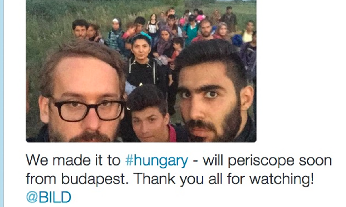veeraapp's tweet image. Cool things coming out of #Periscope -people are now live-streaming events like the #refugeecrisis #UseTechForGood