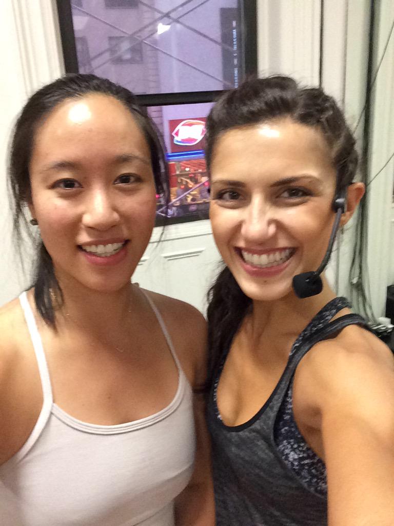 syanks34's tweet photo. So much motivation with Hannah in class #4! #athletafit6 @flexstudiosnyc http://t.co/a30dOyrG3M