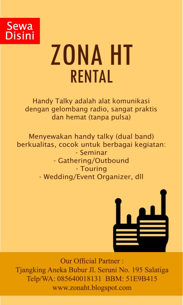 Butuh HT?? Anda di Sakatiga??  Sewa saja di Zona HT. CP: 085640018131. facebook.com/zonahtrental
zonaht.blogspot.com