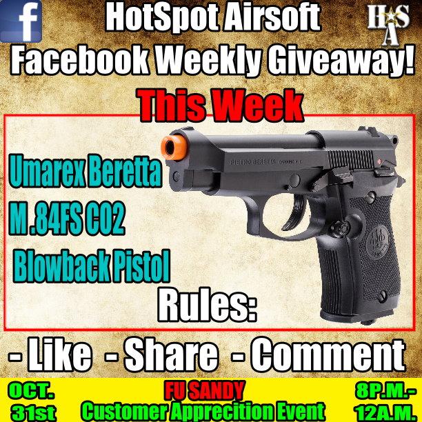HotSpotAirsoft's tweet image. Have No Here The next Giveaway is Here. Don't loose hope the next giveaway winner could be you! #HSA #FUSANDY