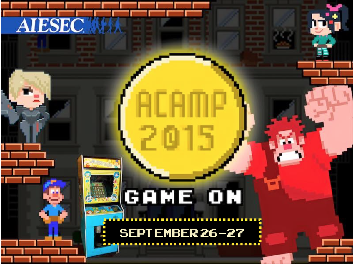 AIESECinAdMU's tweet photo. ๐๐ผ ๐พโก๏ธ๐ฅ ๐ฏ
3 days left! Get ready to #GameOn, AIESECers
#ACamp2015 http://t.co/gBMEBSmG7c