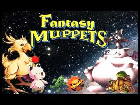 localhost23's tweet image. #FinalFantasy characters added to #TheMuppets to add new energy as the #FantasyMuppets! #NewMuppetPlotlines #Chocobo