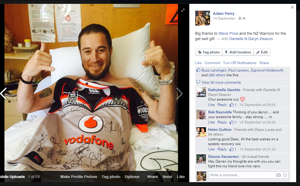 NZWarriors tweet picture