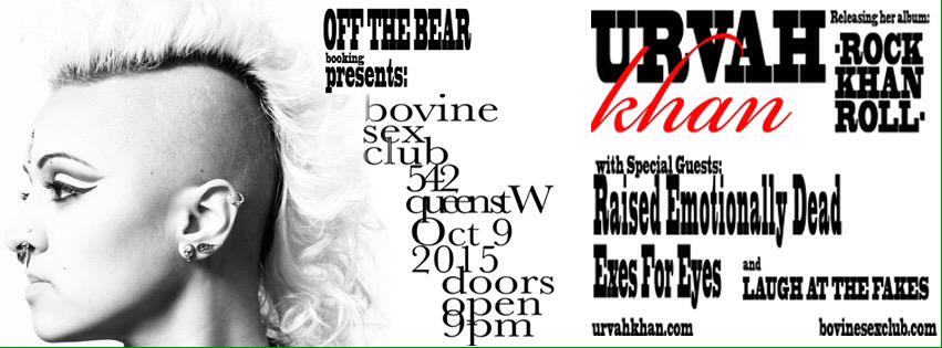 "ROCK KHAN ROLL" release at <a href="/bovinesexclub/">Bovine Sex Club</a>  Oct 9th w/ @Exes_For_Eyes #RaisedEmotionallyDead <a href="/Jezla/">JEZLA</a> <a href="/laughatthefakes/">Laugh At The Fakes</a>