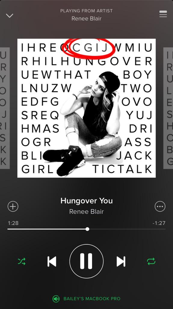 _baileyjade's tweet photo. Been jamming this song. Love her so so much. Killing the game @ReneeBlairMusic! ❤️🎶 http://t.co/n0tGCzHZRq