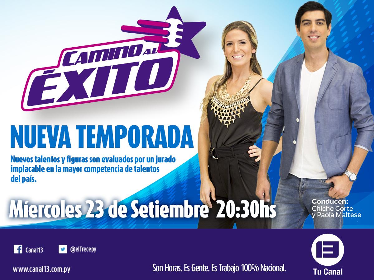 ¡Se vienen nuevos shows y más sorpresas! Mañana en #CaminoAlÉxito, con <a href="/chichecorte/">Chiche Corte</a> y <a href="/PaolaMaltese/">Paola Maltese</a>