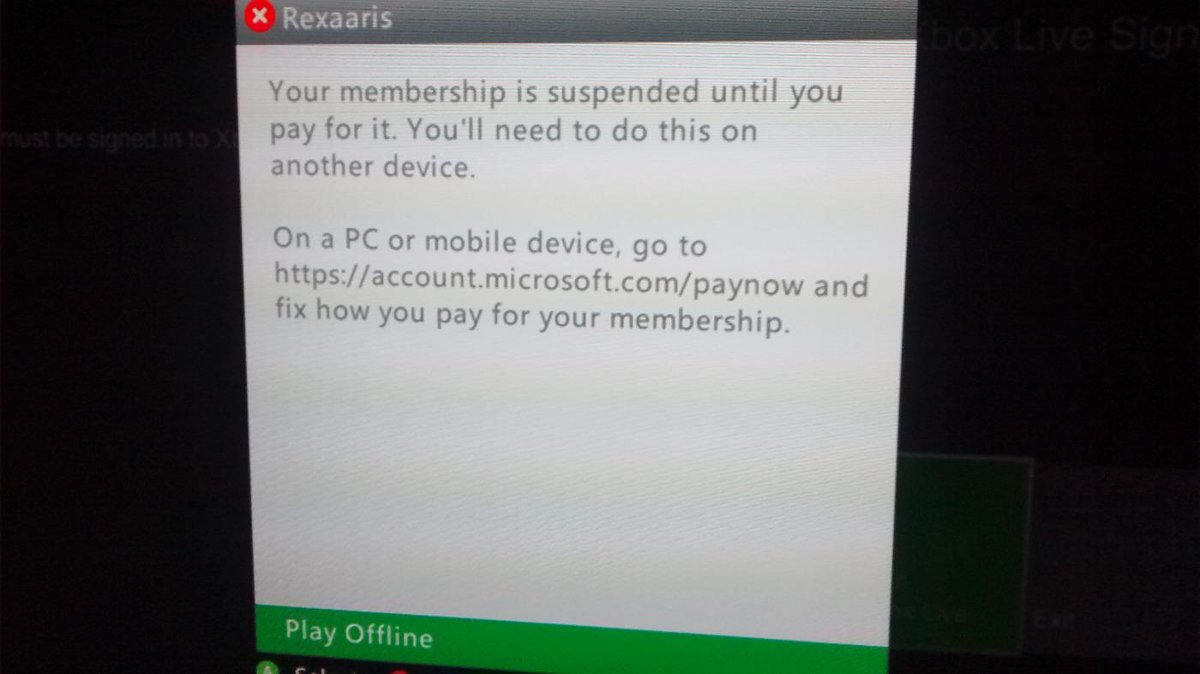 Rexaaris's tweet photo. @XboxSupport  Here, this is the message when i try to view Netflix http://t.co/46AoWNft1H