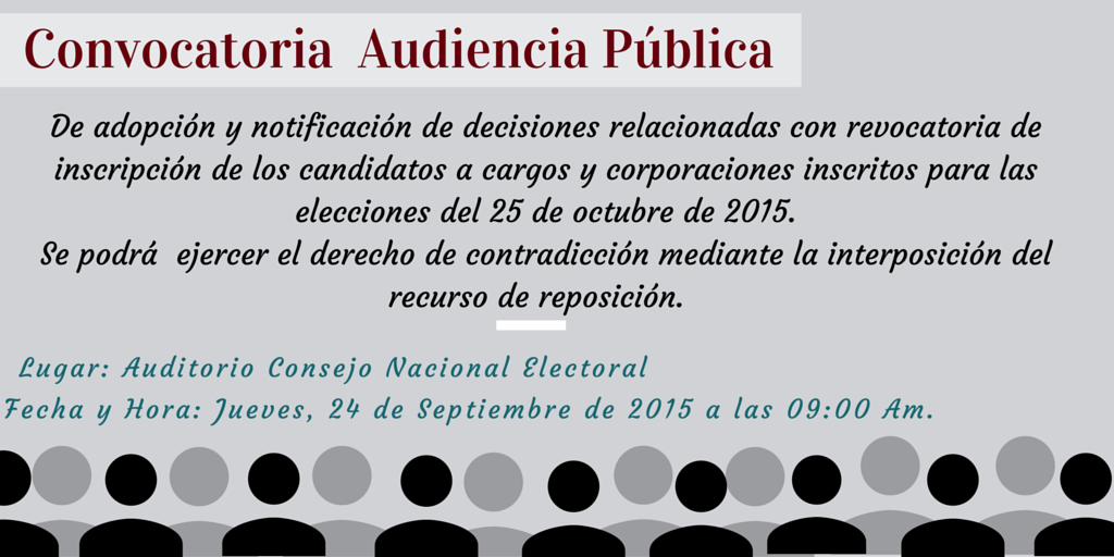 CNE_COLOMBIA's tweet photo. Vea el listado de los candidatos convocados a audiencia pública, aquí-> http://t.co/8Ep0DAJgi9 http://t.co/vyGYRRqGL1