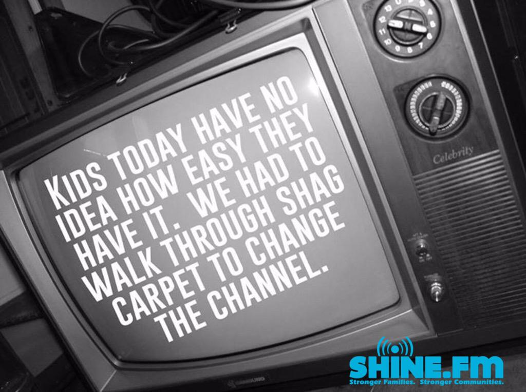 ShineFM's tweet photo. The struggle was REAL!!!
#oldschool. #kidstoday
#only3channels http://t.co/YCAMa6ue9k
