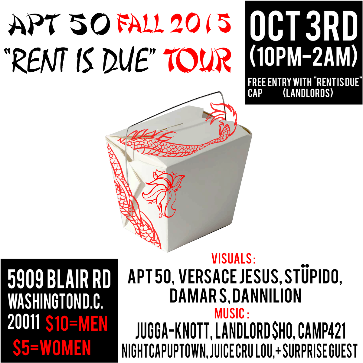 BangaluKO's tweet photo. WASHINGTON D.C. / OCTOBER 3RD #HUHOMECOMING #DCART #acreativedc #RentisdueTour #Rentisdue #apt50 #commercecoop http://t.co/VHwVcZSv2S