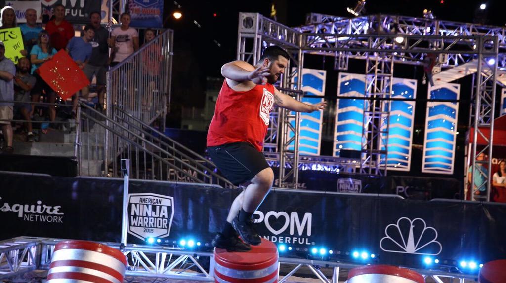 From couch potato to ninja... Congrats Curtis! We had the <a href="/besttimeever/">Best Time Ever</a> watching you run the course.