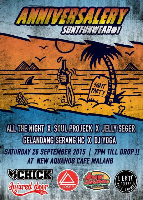 SamSamkhya's tweet image. "@SUNTcloth: Ayoo Malang, sabtu nanti kita "RIOT" rame - rame ;) @infomalangraya @EVENT_MALANG @promoindiecloth http://t.co/hn9Dy1Lf0T"