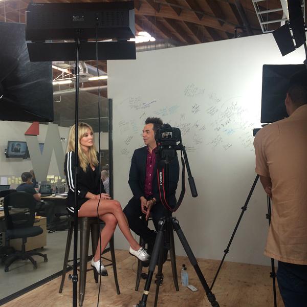 JosephKapsch's tweet photo. THX 2 the lovely @KaitlinDday of @EmpireFOX 4 coming by @TheWrap. #StudioWrap intv Coming WED http://t.co/f2EMXmHALs http://t.co/cyh3FtZO7e