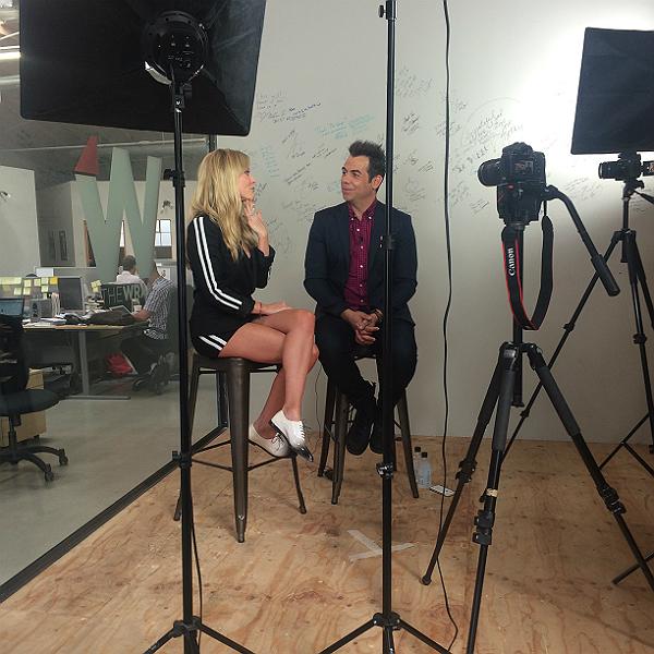 JosephKapsch's tweet photo. THX 2 the lovely @KaitlinDday of @EmpireFOX 4 coming by @TheWrap. #StudioWrap intv Coming WED http://t.co/f2EMXmHALs http://t.co/cyh3FtZO7e