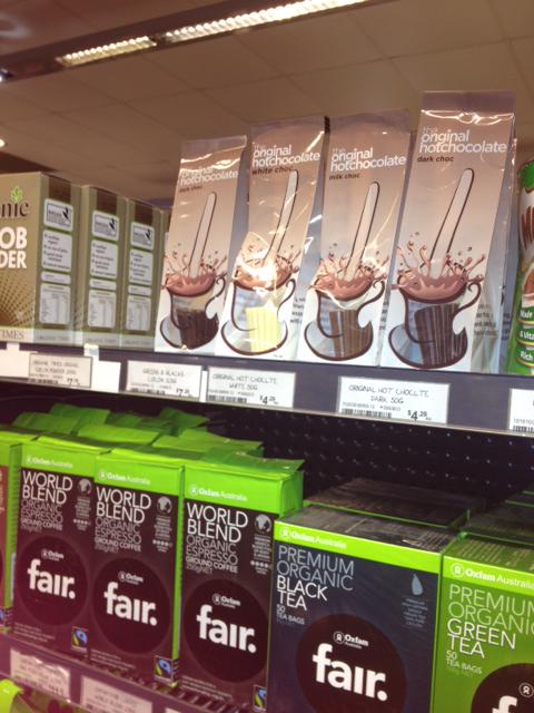 Chocdippers's tweet photo. Thomas Dux stores, front and centre http://t.co/ewH8GLmXc7