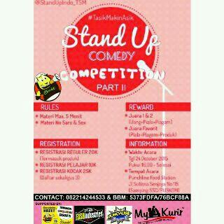 Stand Up Tasikmalaya (@standupindo_tsm) on Twitter photo Mari RAMAIKAN :)
CC : <a href="/PPMT_Tasik/">Pengusaha Muda Tasik</a> <a href="/PKMT_UNPAD/">Keluarga Tasikmalaya</a> <a href="/Tasik_Bandung/">Tukang dagang</a> <a href="/tasik_asiik/">tasik_asiik</a> <a href="/kuliner_tasik/">kuliner_tasik</a> @TasikItu <a href="/SMASH_TASIKMLYA/">FENOMENA SMASH</a> Mari RAMAIKAN :)
CC : <a href="/PPMT_Tasik/">Pengusaha Muda Tasik</a> <a href="/PKMT_UNPAD/">Keluarga Tasikmalaya</a> <a href="/Tasik_Bandung/">Tukang dagang</a> <a href="/tasik_asiik/">tasik_asiik</a> <a href="/kuliner_tasik/">kuliner_tasik</a> @TasikItu <a href="/SMASH_TASIKMLYA/">FENOMENA SMASH</a>