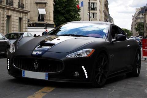 SportCars247's tweet photo. Glossy and matte black Maserati 😈👌🏻 http://t.co/QOhZXEuMQl