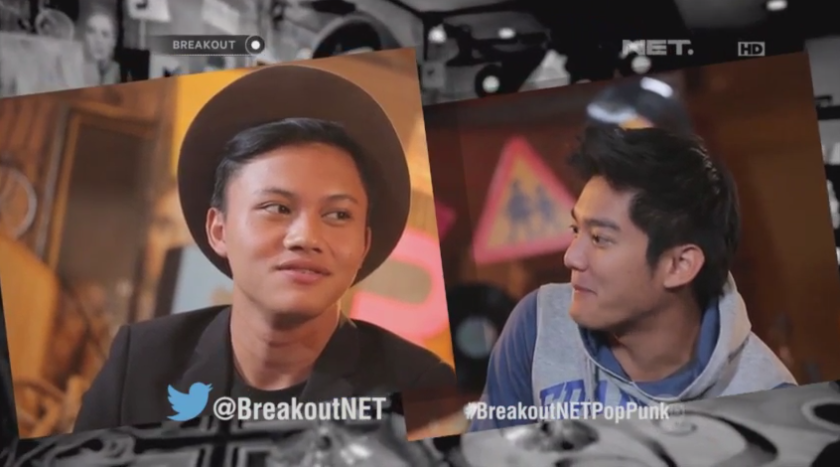 mvhakram's tweet photo. Yeay lagunya Pop Punk banget gaes \o/ RT @breakoutnet : ihiiiw @rizky_febian udah dateng ni guys #BreakoutNETPopPunk http://t.co/pmxN4CQKJS