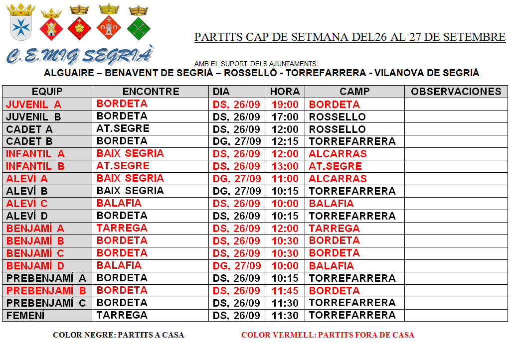 Mig Segrià C.E. tweet media