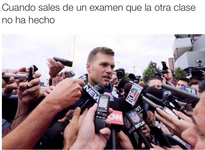 DaniRoviraTwits's tweet photo. Cuando sales de una examen que la otra clase no ha hecho :) http://t.co/OwKNXhZDqO