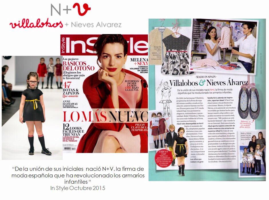 OfficialNievesA's tweet image. Gracias &amp;gt; @RevistaInStyle por el apoyo a la #ModaDeEspaña 🙌🏼🔝 @elenaesquivias #NmasV #FashionKids #FelizMiércoles
