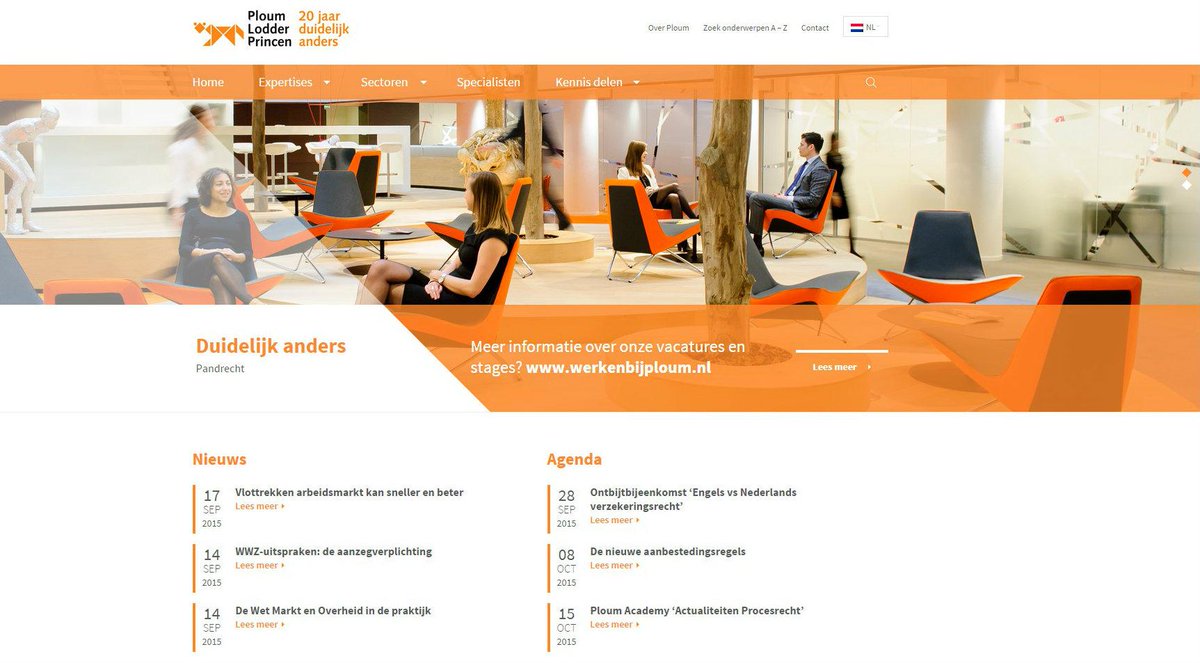 ploumnl's tweet photo. Totaal vernieuwd! Bezoek de nieuwe website van Ploum Lodder Princen http://t.co/SG4VS6kYwI #DuidelijkAnders http://t.co/Xsv4jJzuDa