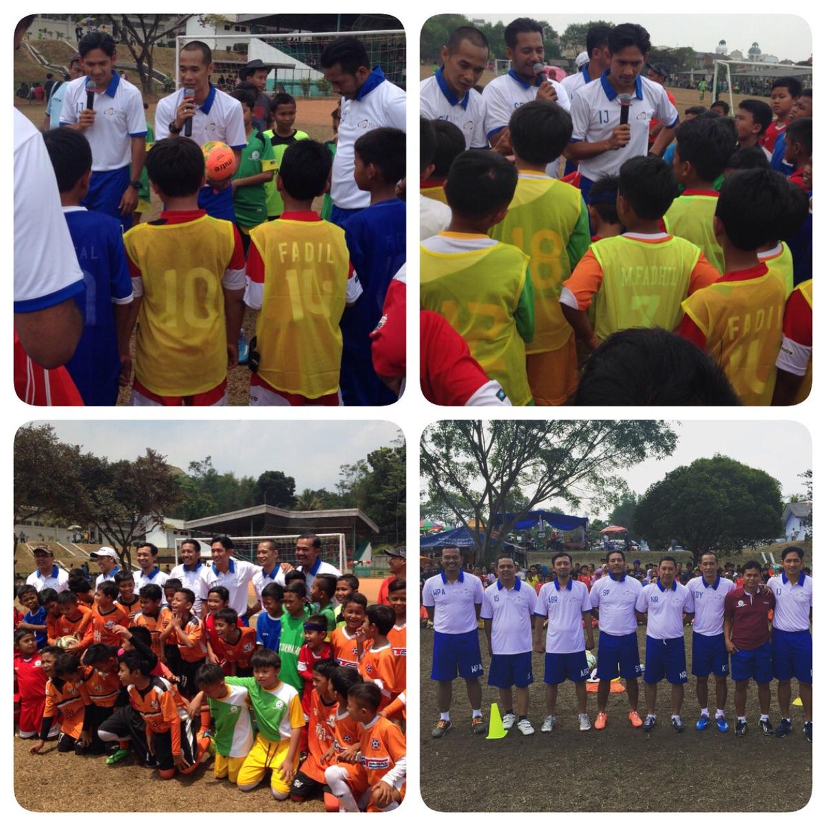 Indahnya berbagi ilmu..&amp; pengalamn..bersama YOAN dan adik2 di coaching clinik..