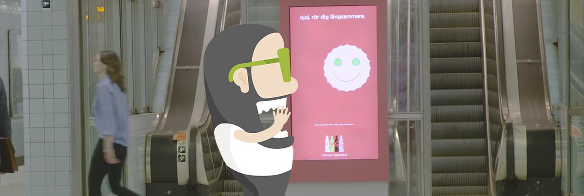 elSofaGroup's tweet image. El Mupi interactivo de #Cocacola Coke-moji. #InteractiveWeb #Tecnologia #DigitalMarketing  #Masticado #Blog