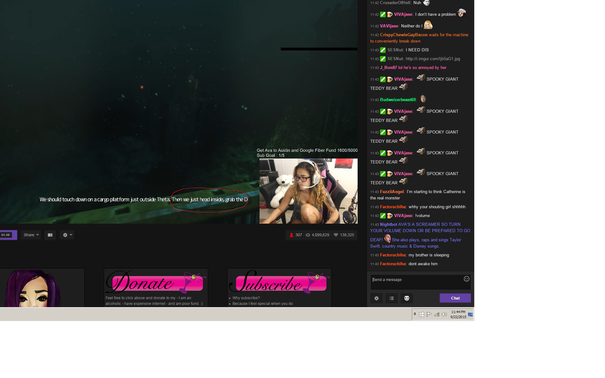 Crusaderofhell's tweet image. twitch.tv/avajaijai #GrabTheD come watch her scream loudly! @OhNoAva_tK @SESNut @Twitch