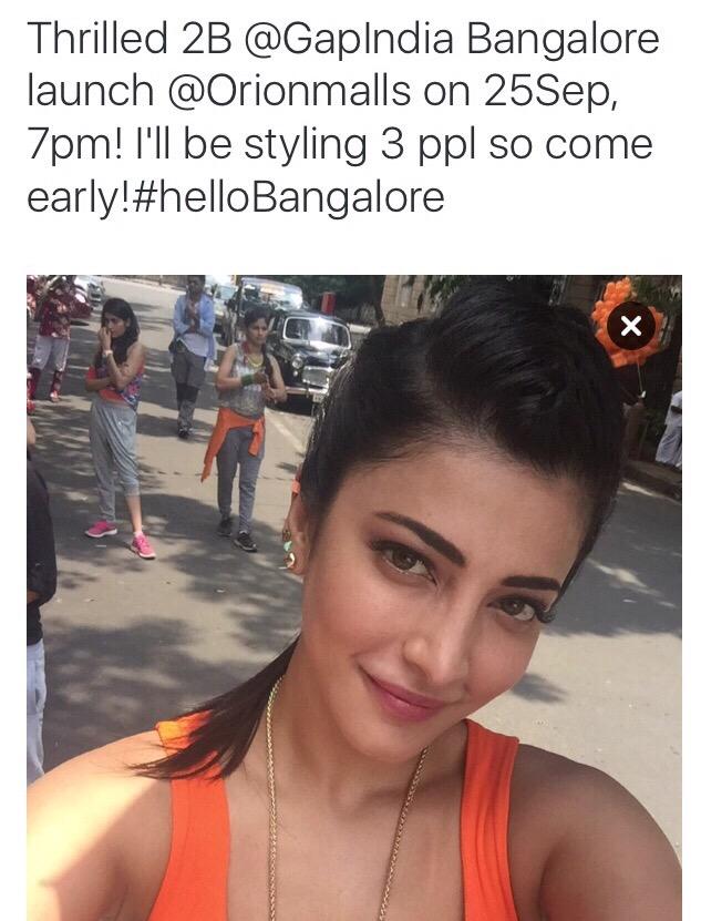 shrutihaasan's tweet image. 