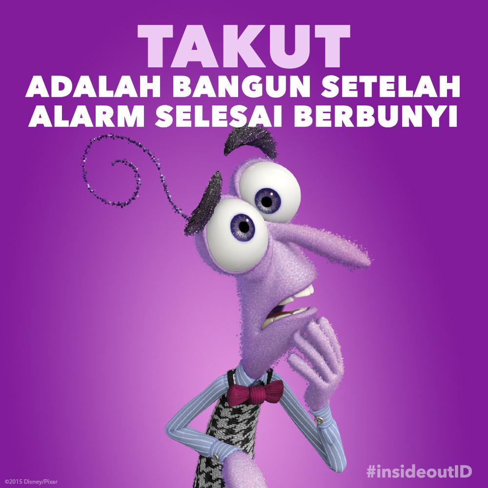 DisneyStudiosID's tweet photo. Jangan khawatir, tengah minggu memang sering terasa sangat melelahkan. #InsideOutID http://t.co/Tqc5TE4t3V