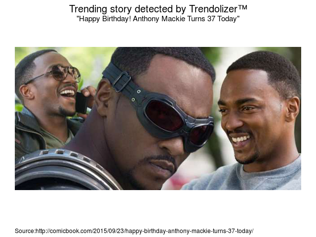 Happy Birthday! Anthony Mackie Turns 37 Today  