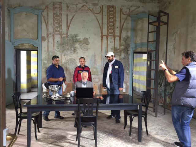 KabiriaFilms's tweet photo. Off we go 1st day #shooting #BeyondTheMist #OltreLaNebbia feature film by #GiuseppeVarlotta prod.  @KabiriaFilms #REC http://t.co/r9pRb63irQ