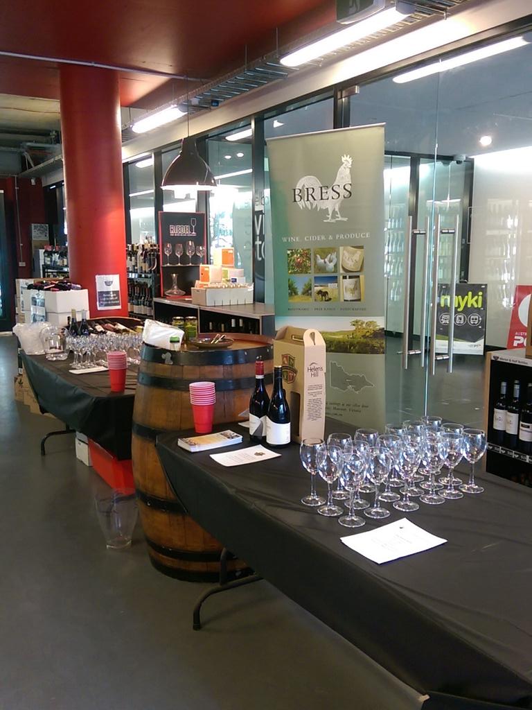 Ready to go! Bring on the wine.