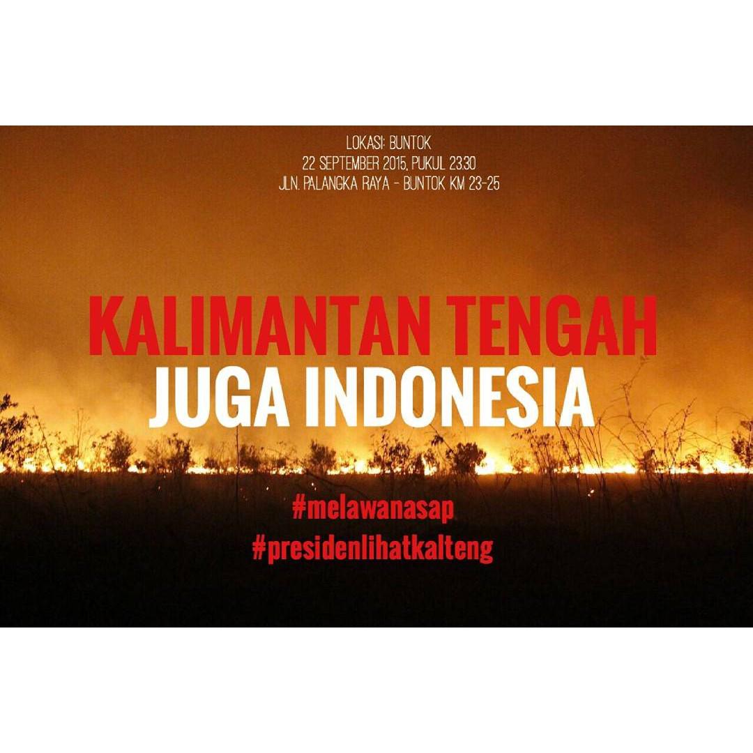 #MelawanAsap #presidenlihatkalteng kampung halamanku!