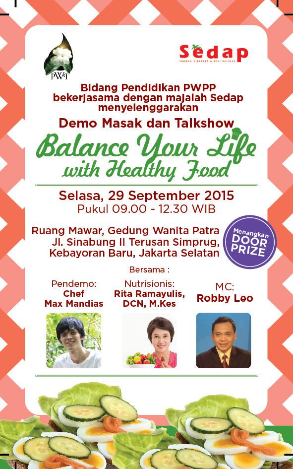 Healthy food tdk hanya sekedar jenis mknnya sj, tp padu padannya sangat menentukan kualitas zat yg diasup.