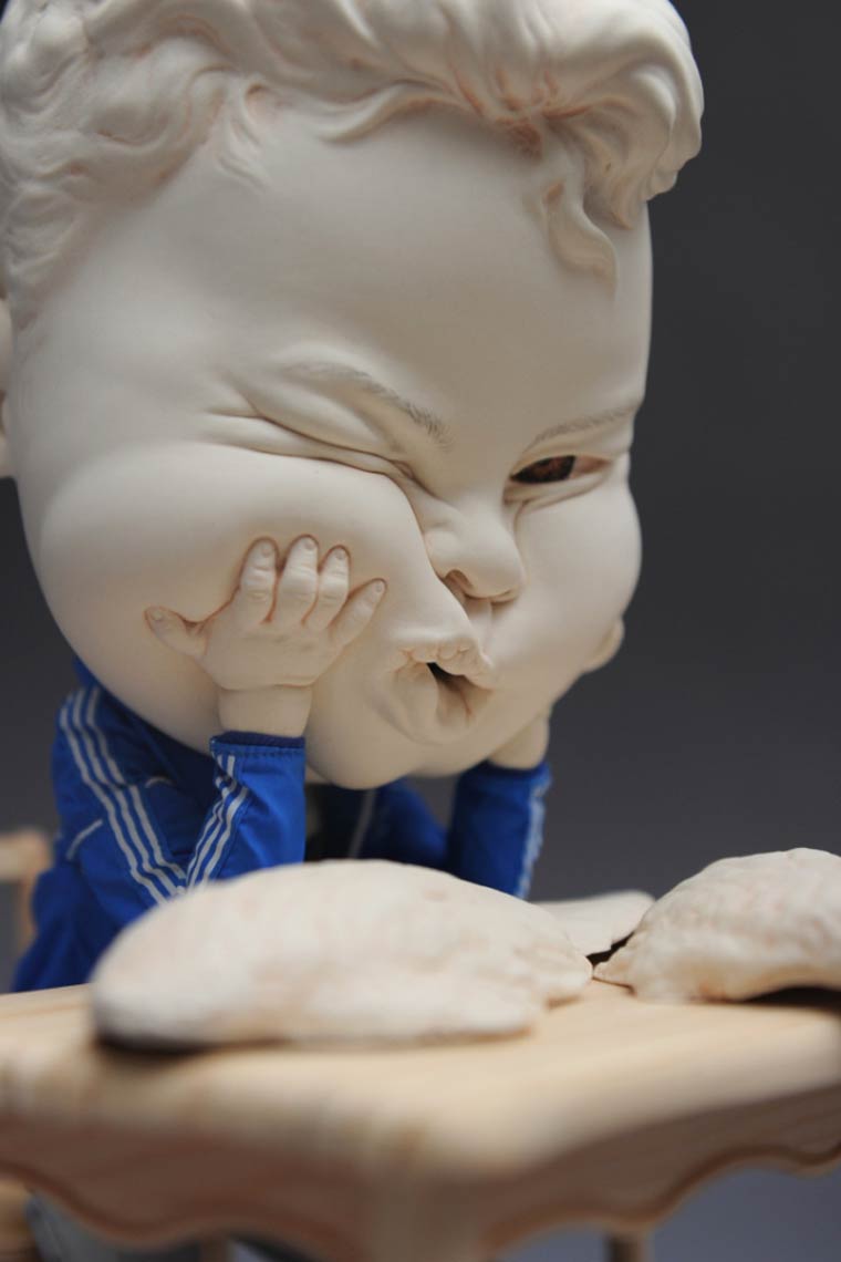 agencebeurk's tweet photo. Les dernières créations de l’artiste Johnson Tsang,un sculpteur originaire de Hong Kong !! #agencebeurk #johnsontsang http://t.co/jVN1lIYgck