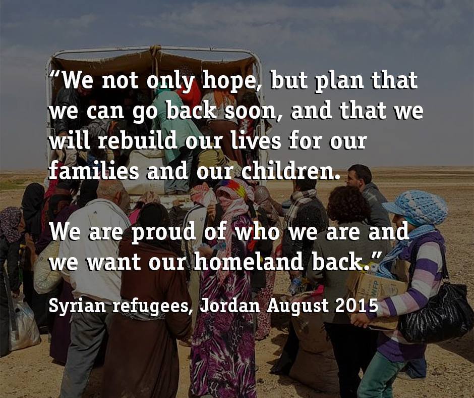 CARE's tweet photo. #SyrianRefugees desperately hope to return home and rebuild their lives: http://t.co/U5R5KXOH7D http://t.co/huV4F8LeEA