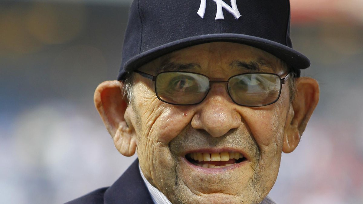 NBCSports's tweet photo. Yogi Berra's family:  "We are thankful he meant so much to so many. He will truly be missed." http://t.co/spCzYOIkZH http://t.co/RSMPehSHK2