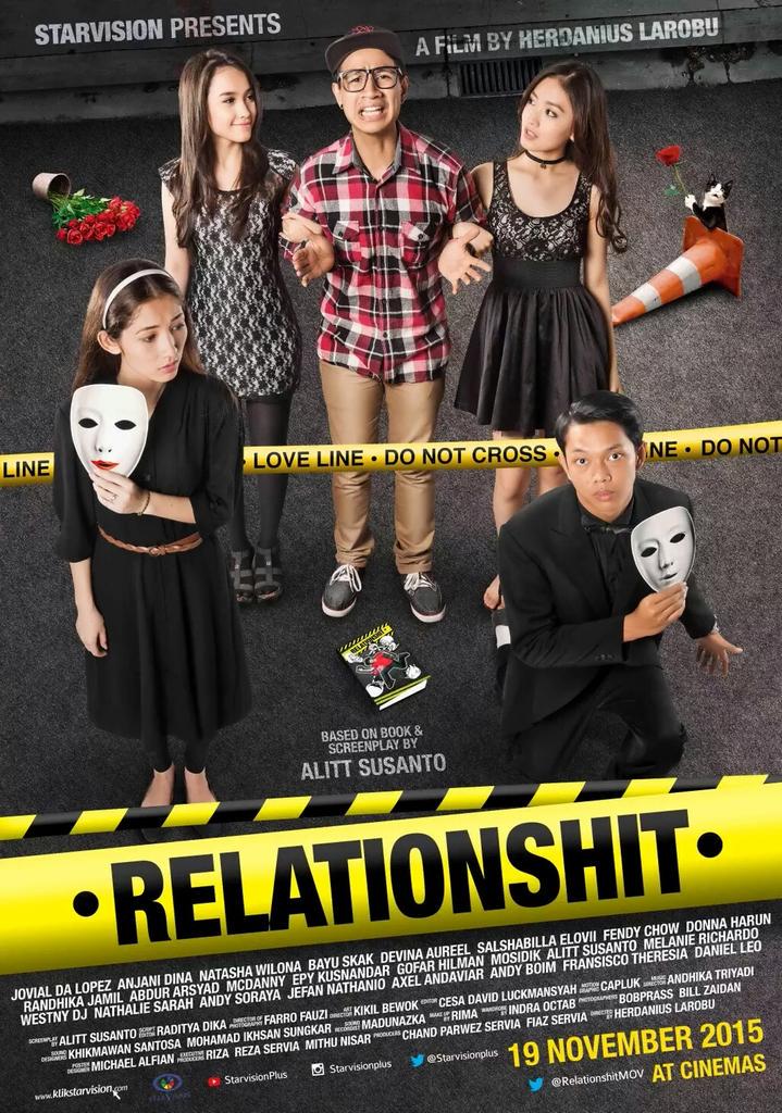 ada Depina @hadijunet '@PosterFilmID: Poster lain dari @FILM_Indonesia #RELATIONSHITmovie '