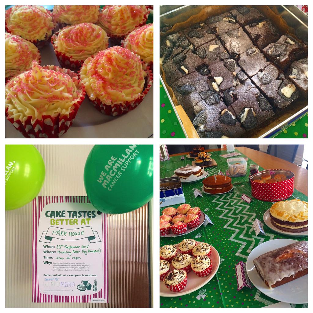 Great morning to not have breakfast! #MacmillanCoffeeMorning <a href="/WiredMedia/">wiredmedia</a>