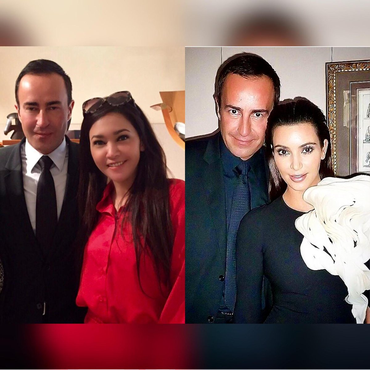 ArnaldoFerry's tweet image. Manager HERMES  @michaelcostefr with 👍superwoman Bunda @MAIAsangJUARA &amp;amp; Kim Kardashian #differenttime#paris# 👌